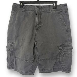 American‎ Rag Men's Denim Cargo Shorts Gray Size 33